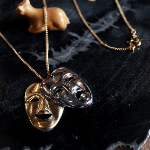 「two face necklace」ネックレス