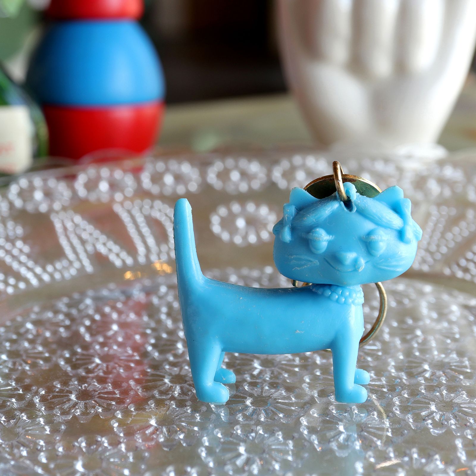 フレンチキーホルダー「Unimel ユニメル」猫 \"5個セット!!\" Unimel ユニメル 猫 ネコ ねこ フレンチキーホルダー | ブルボン