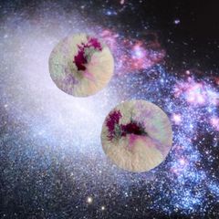 「TRIBO 宇宙コミック」イヤリング【La cosmologie de sachikoism】