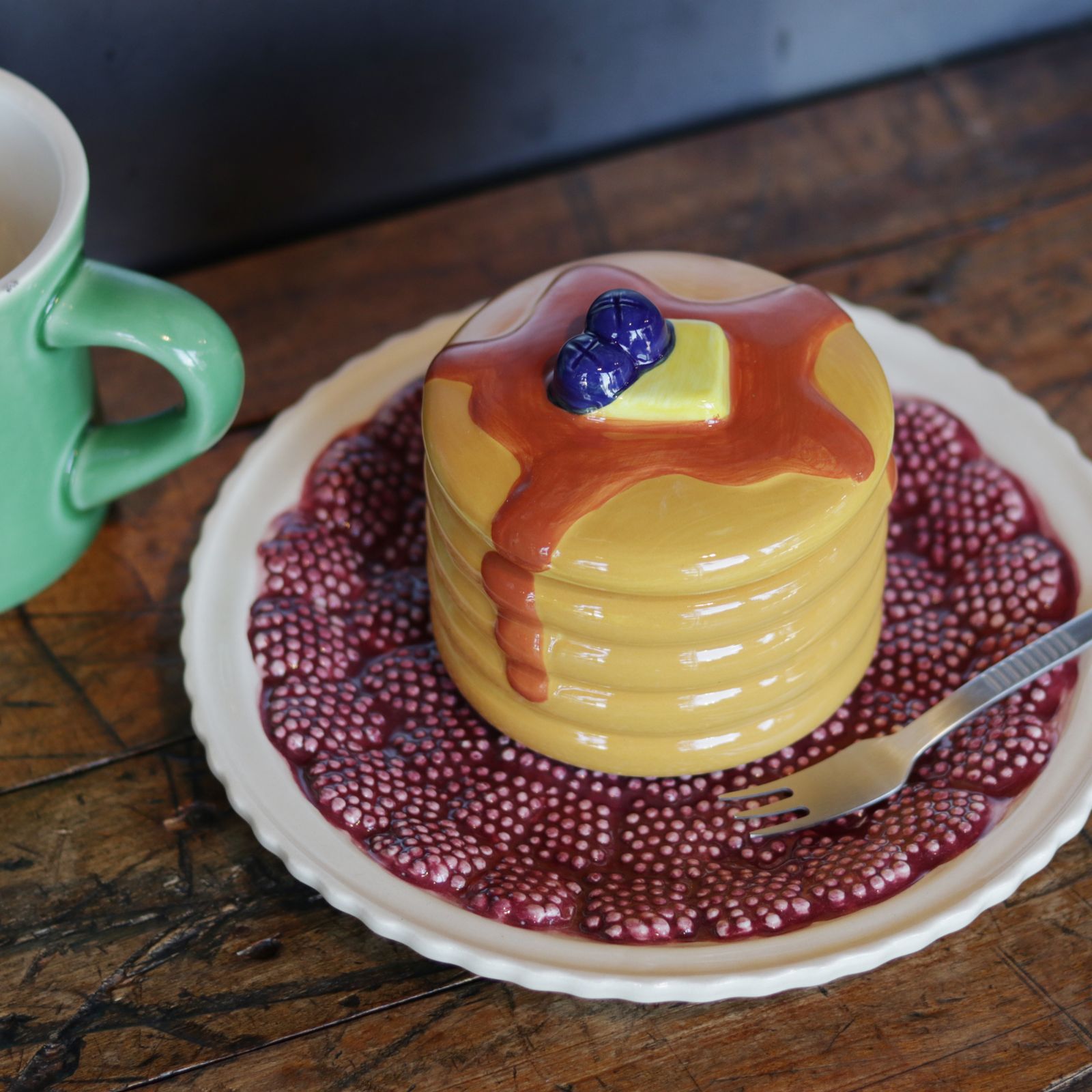 「GOOD MORNING STRAGE BOX PANCAKE」小物入れ