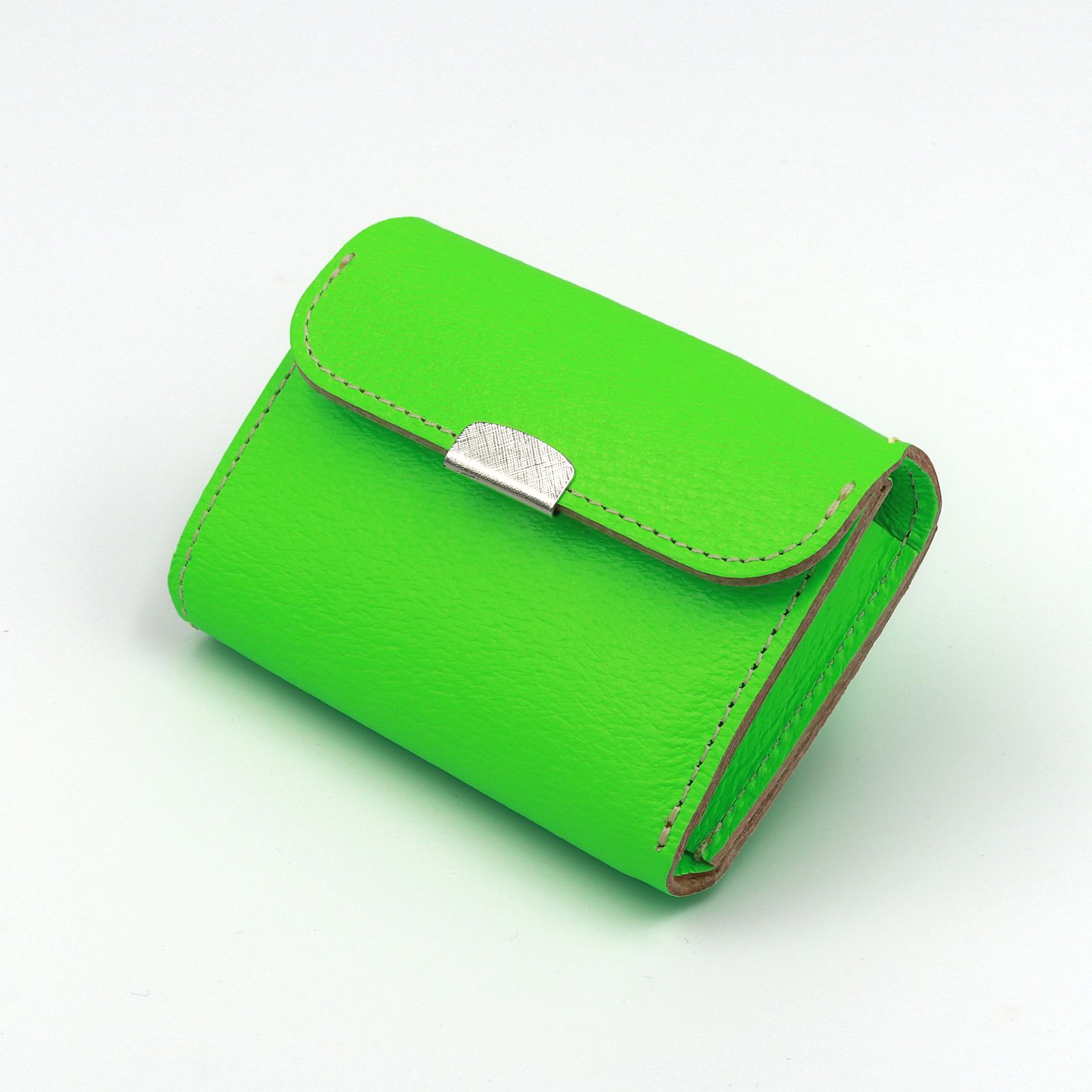 1/2 HALF - 「Neon Compact Wallet」ミニウォレット グリーン