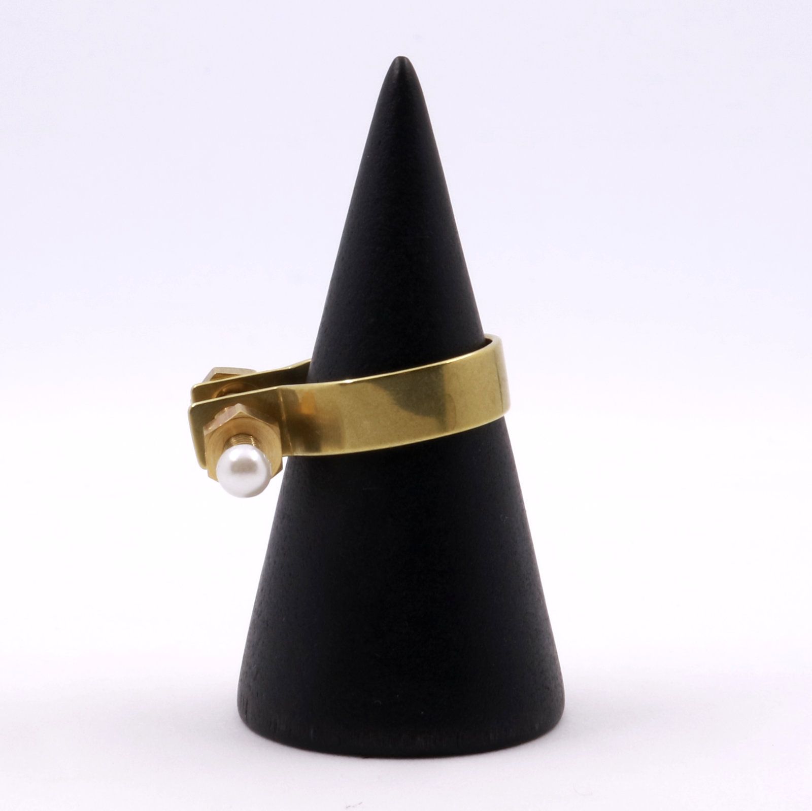「Franken ring」リング ゴールド×ゴールド