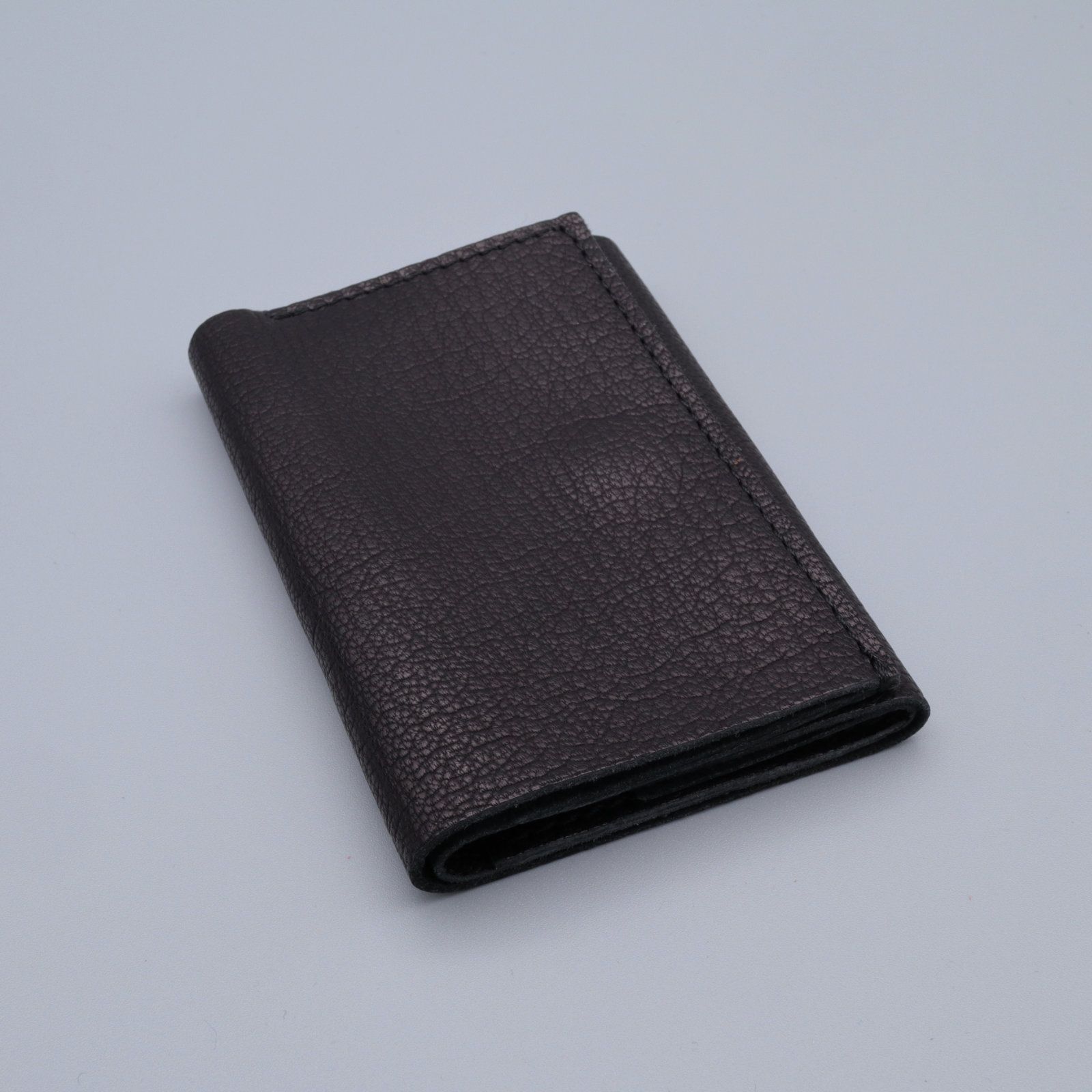 「straccio goat II」ミニ財布 ブラック