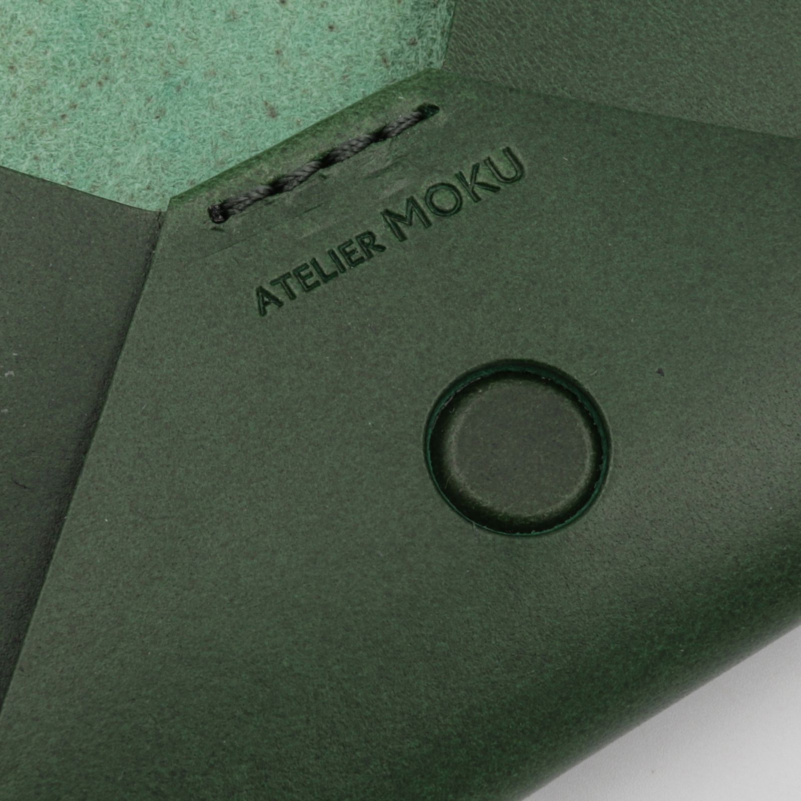 「Patan Buttero」カードケース（名刺入れ） green