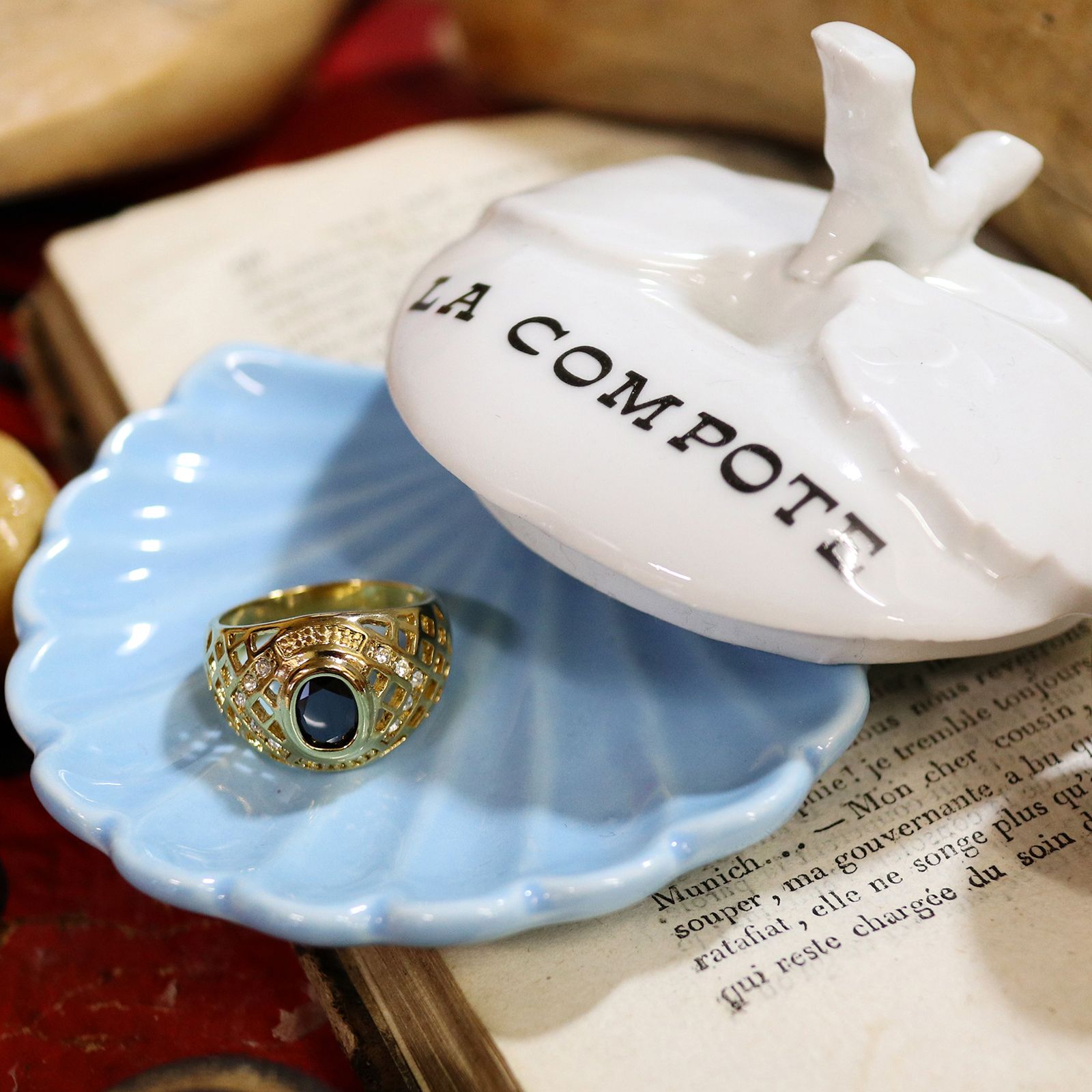 「ブラックアイ」デッドストックリング イギリス