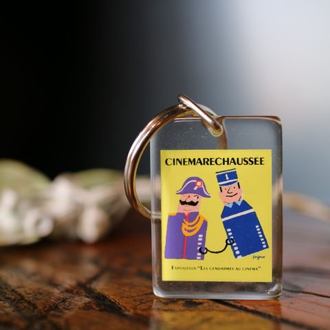 Cinemarechaussee 映画の中の憲兵 サヴィニャック ブルボンキーホルダー