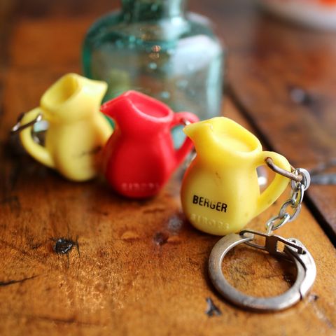 Pastis Berger ベルジェ シロップジャー フレンチキーホルダー