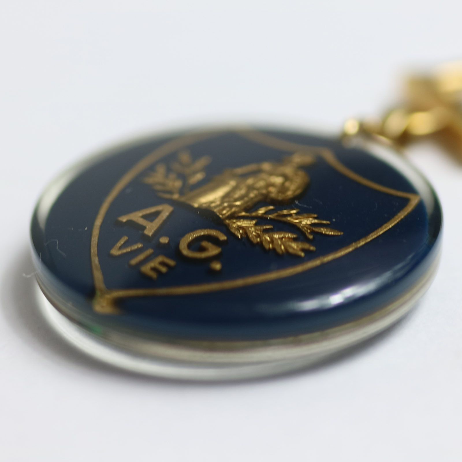 A.G.VIE "assurances generales de france" 保険会社 ブルボンキーホルダー