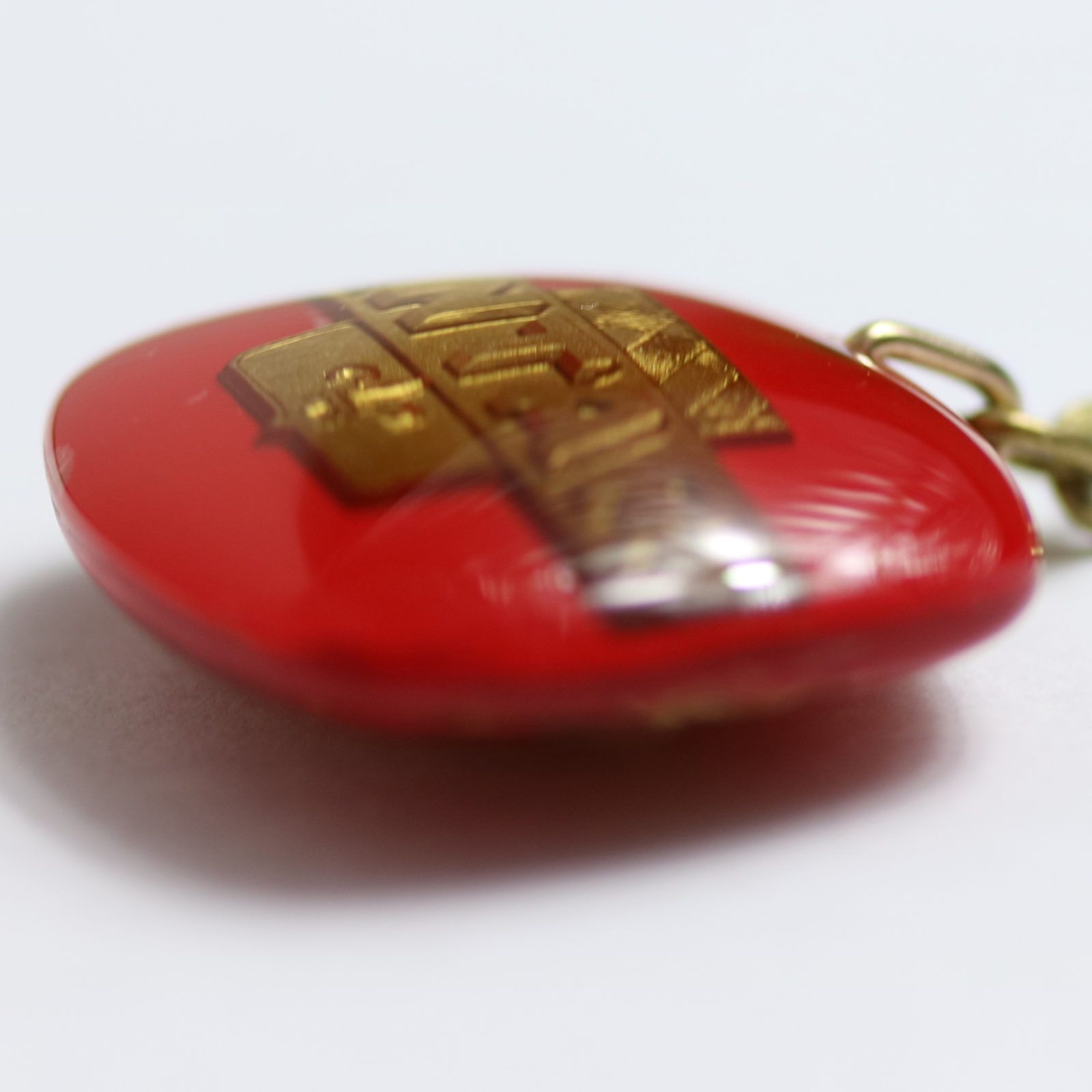 ANTAR アンタル オイル 楕円 ブルボンキーホルダー