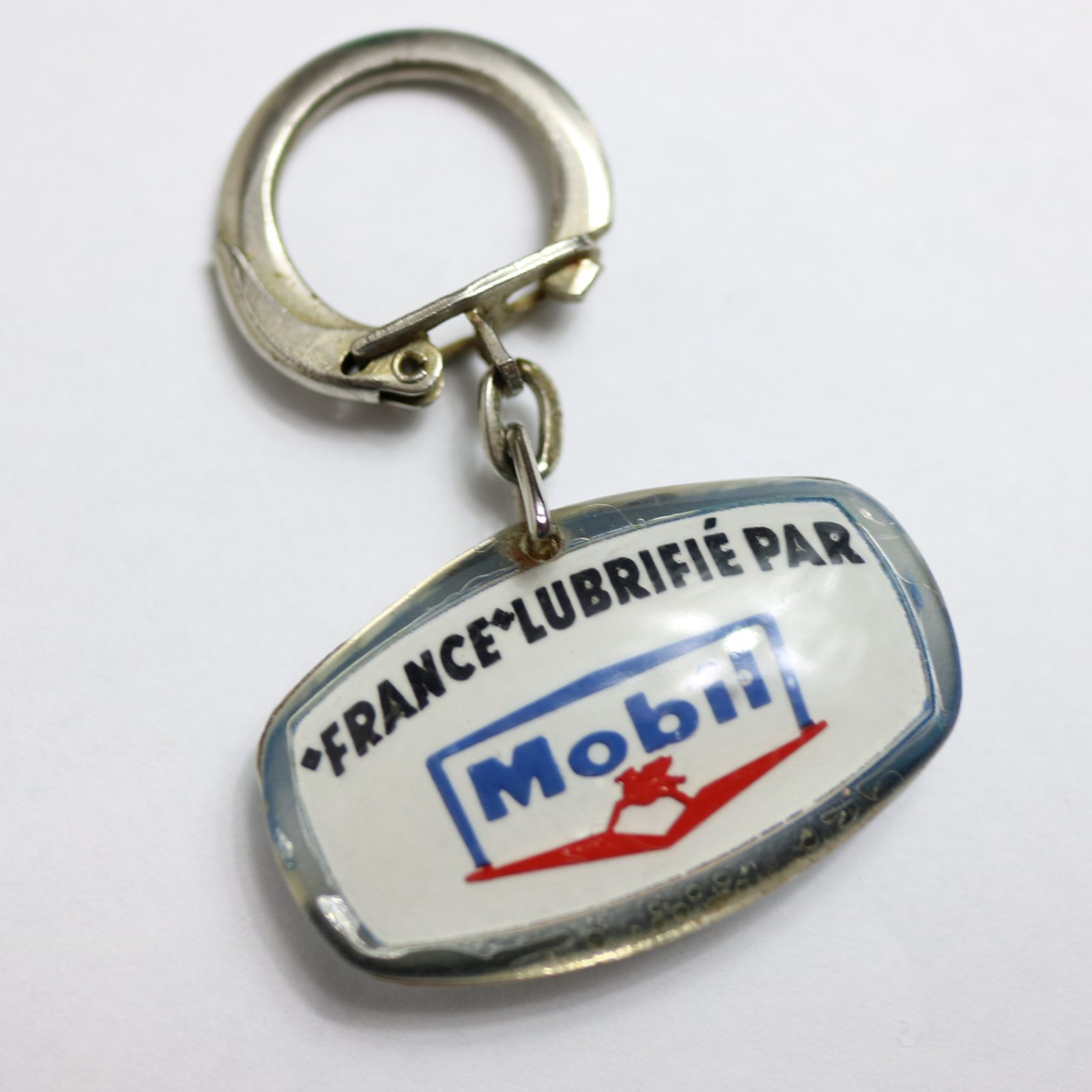 Mobil モービル タンカー ブルボンキーホルダー