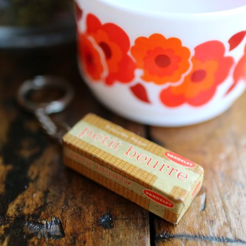 VAN DELFT "petit beurre" ビスケット フレンチキーホルダー