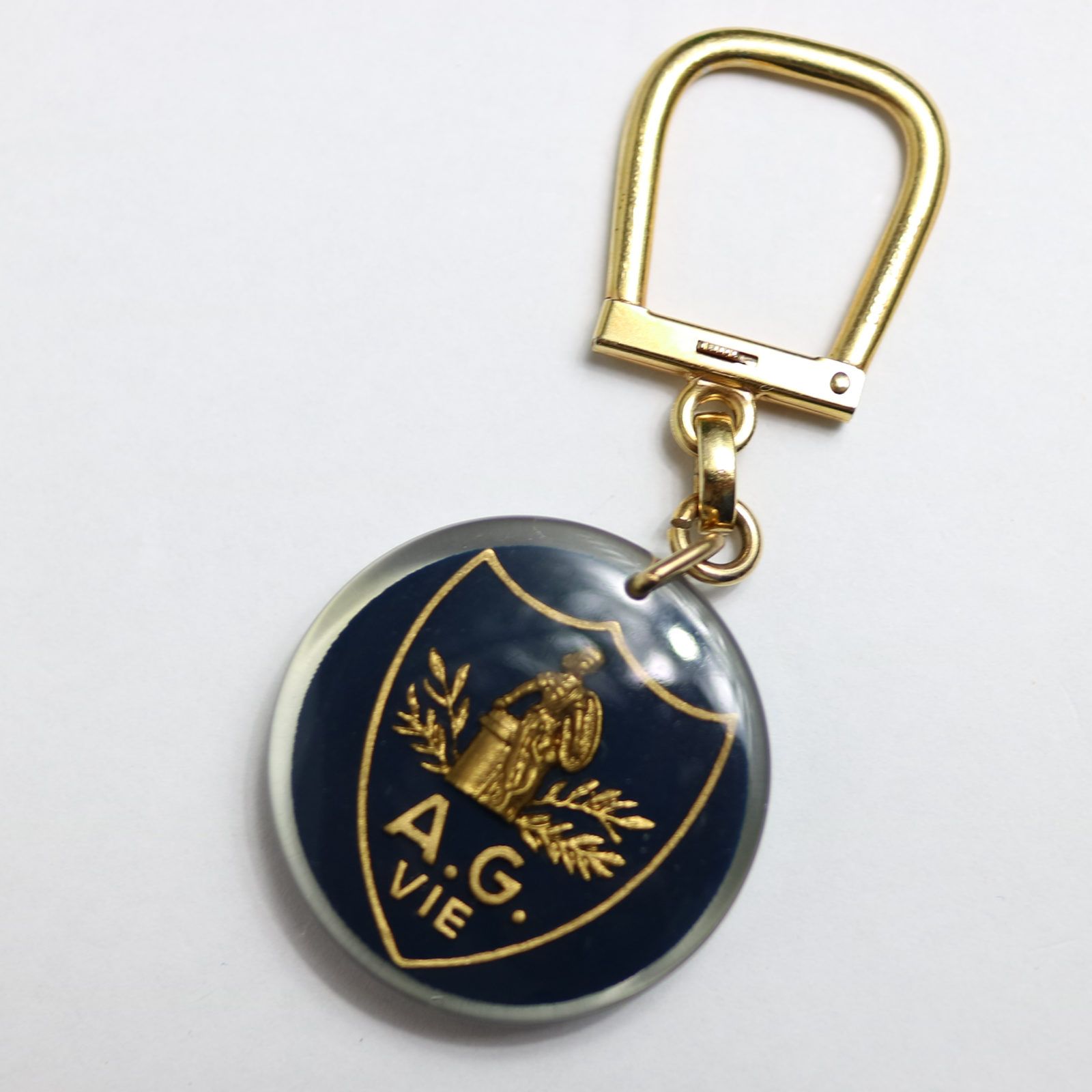 A.G.VIE "assurances generales de france" 保険会社 ブルボンキーホルダー