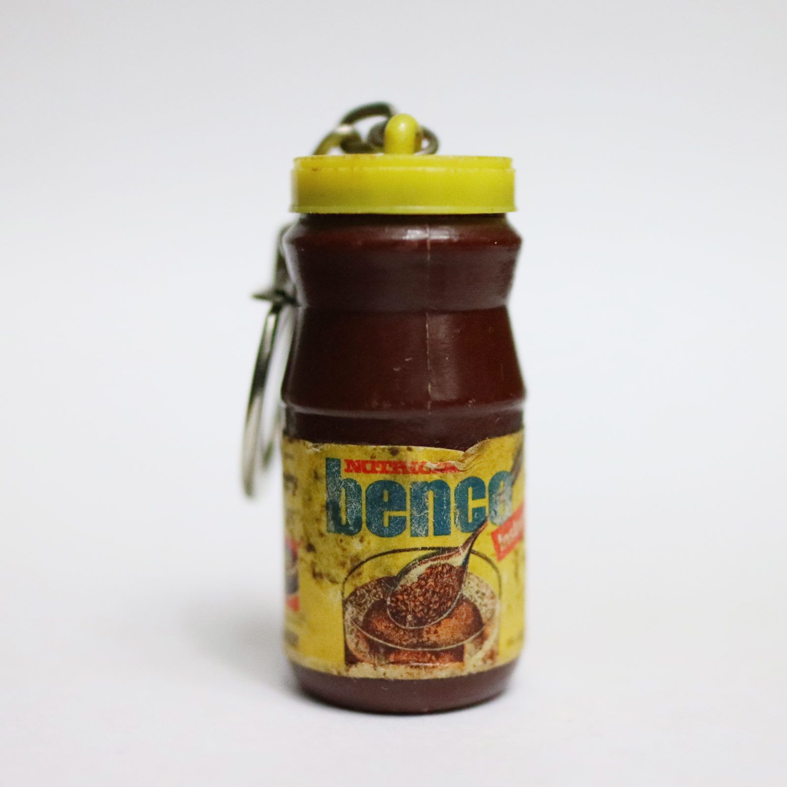 Nutricia "benco" インスタントチョコドリンク フレンチキーホルダー