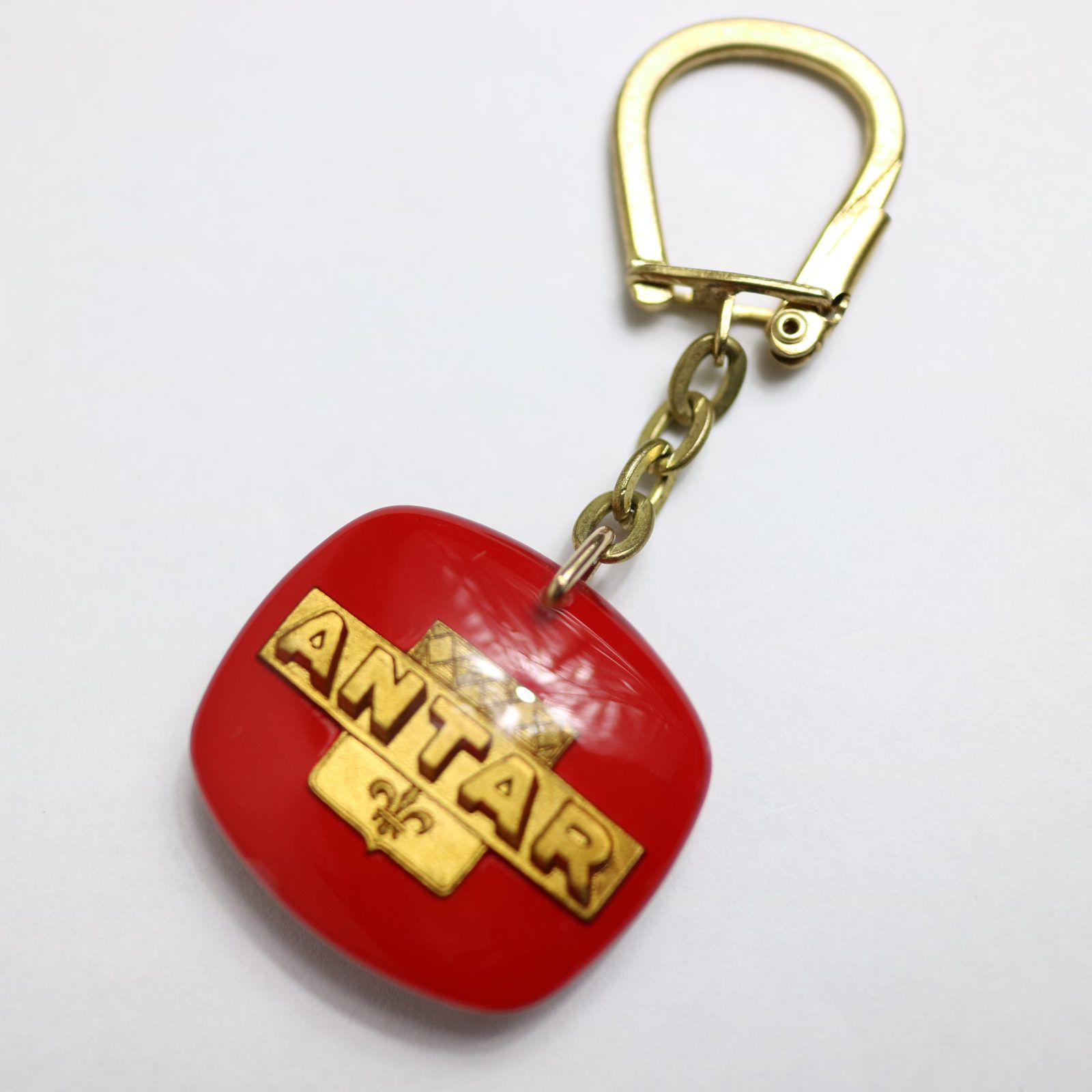 ANTAR アンタル オイル 楕円 ブルボンキーホルダー