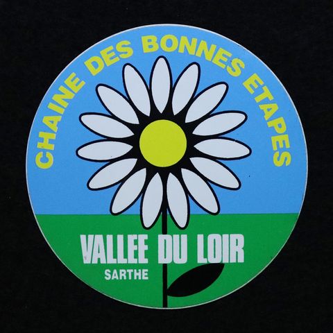 VALLEE DU LOIR ヴィンテージフレンチステッカー