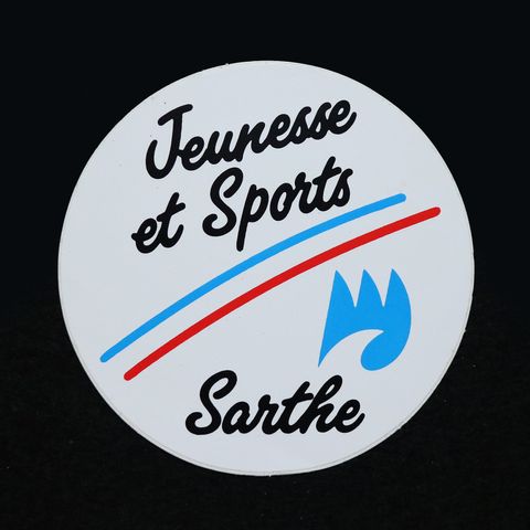 Sarthe "Jeunesse st Sports" ヴィンテージステッカー