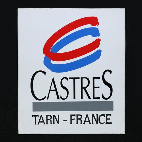 CASTRES TERN-FRANCEヴィンテージフレンチステッカー