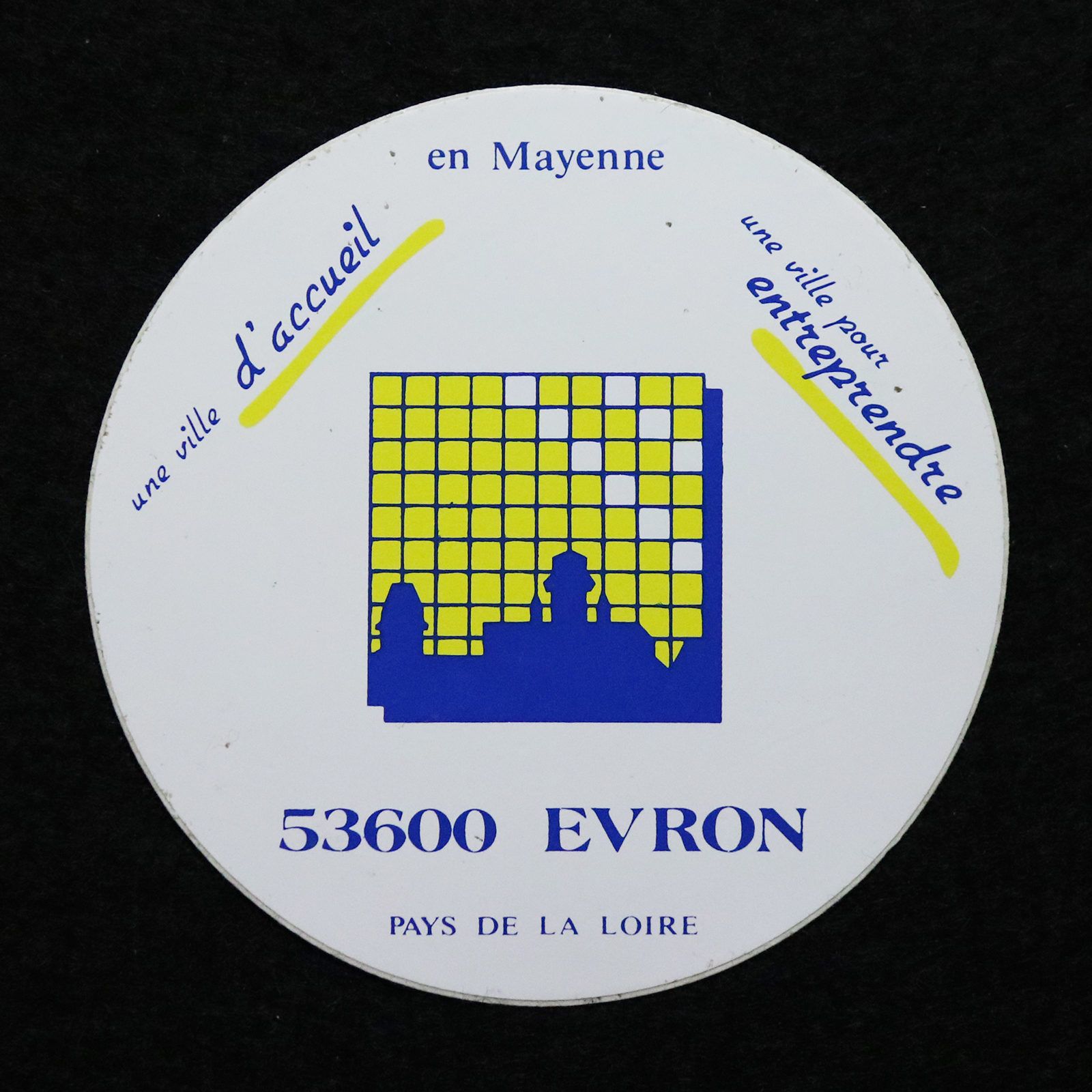 53600 EVRON ヴィンテージフレンチステッカー