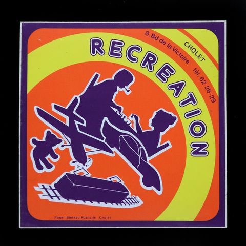 RECREATION CHOLET ヴィンテージステッカー