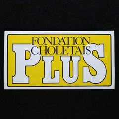 FONDATION CHOLETAIS PLUS ヴィンテージフレンチステッカー
