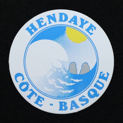 HENDAYE アンダイエ ヴィンテージステッカー