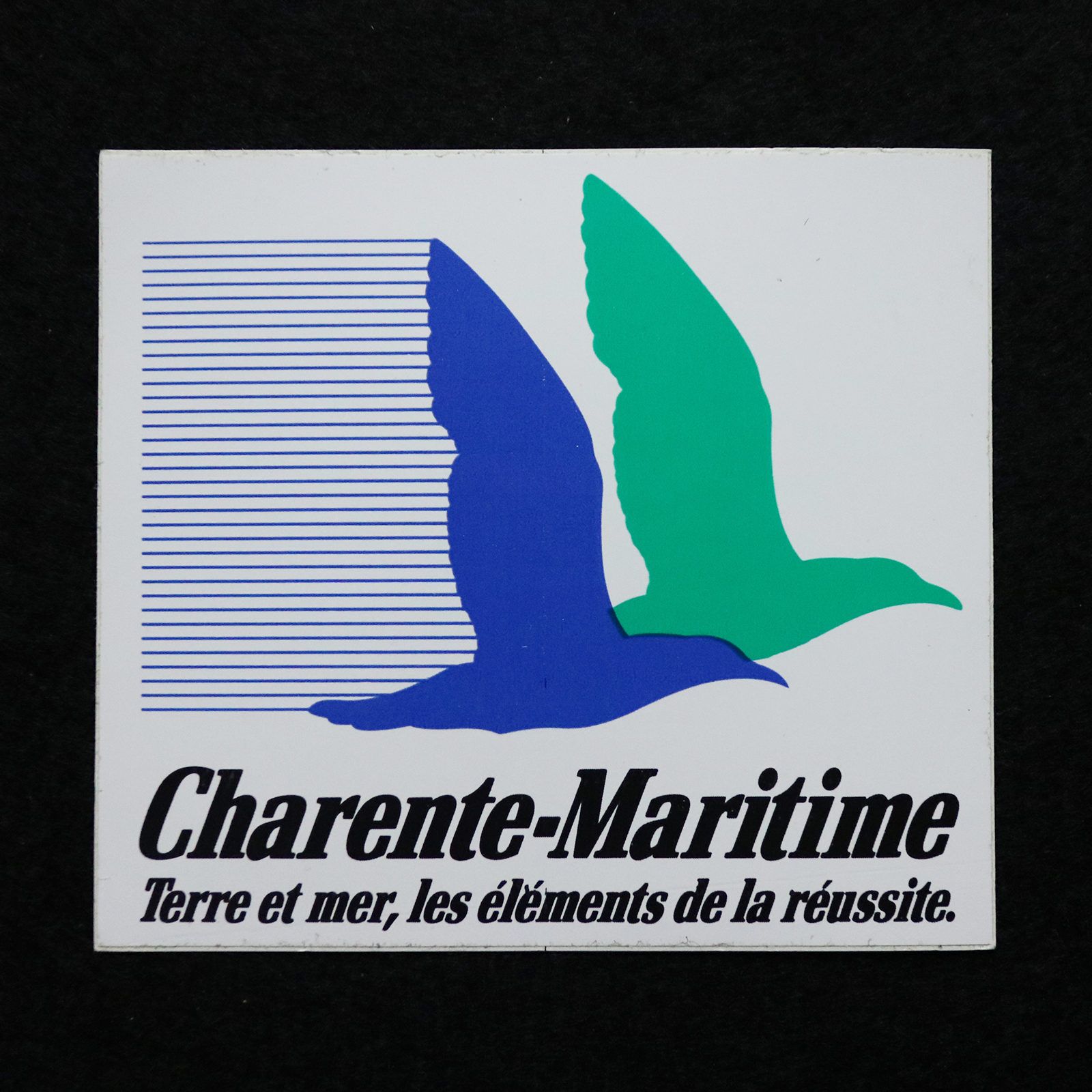 Charente-Maritime ヴィンテージフレンチステッカー