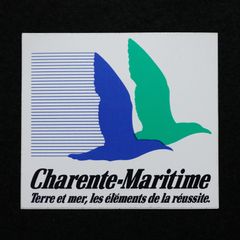 Charente-Maritime ヴィンテージフレンチステッカー