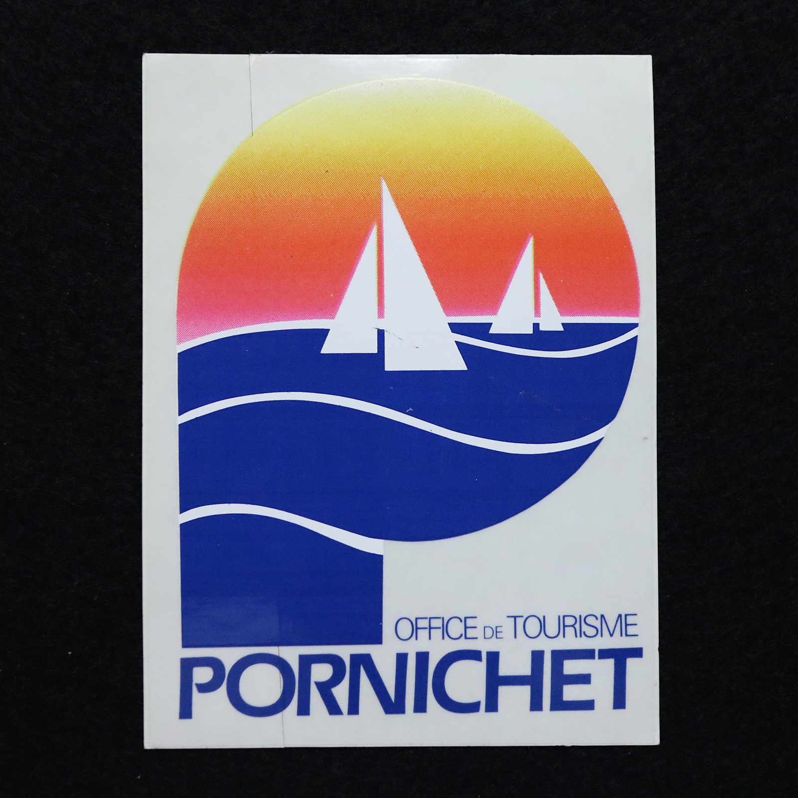 PORNICHET ヴィンテージフレンチステッカー
