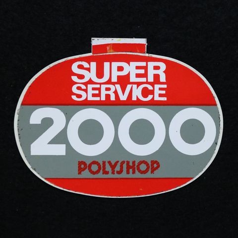 POLYSHOP ヴィンテージフレンチステッカー