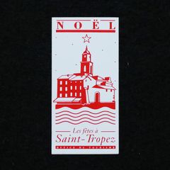 Saint-Tropez ヴィンテージフレンチステッカー