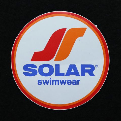 SOLAR swimwear ヴィンテージフレンチステッカー