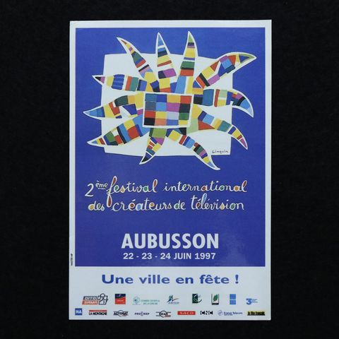 festival international des createurs de television ヴィンテージステッカー
