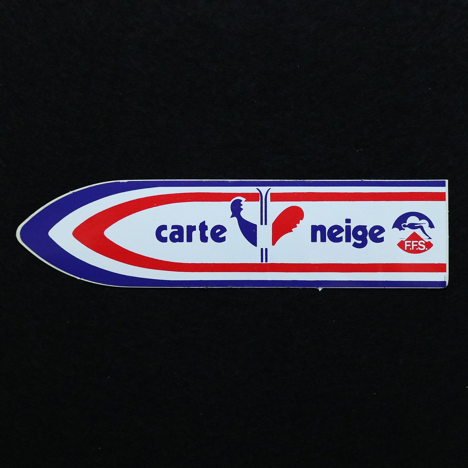 FFS carte neige カルトネージェ ヴィンテージステッカー