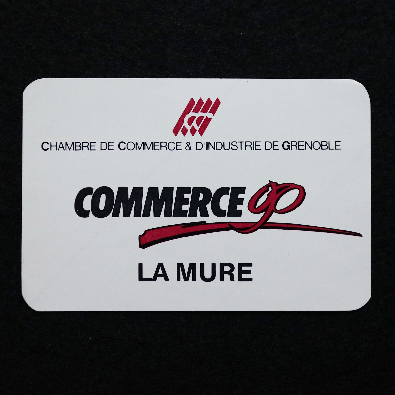 COMMERCE GO LA MURE ヴィンテージフレンチステッカー