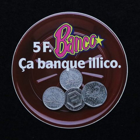 Banco ヴィンテージフレンチステッカー