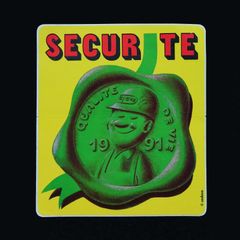apave SECURITE ヴィンテージステッカー