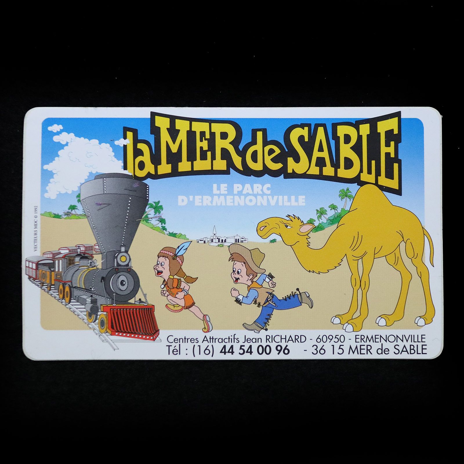 la MER de SABLE ヴィンテージステッカー