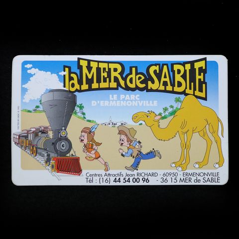 la MER de SABLE ヴィンテージステッカー