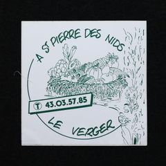 LE VERGER ヴィンテージステッカー