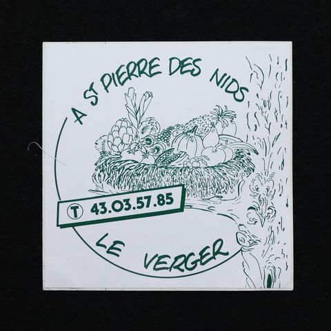LE VERGER ヴィンテージステッカー