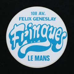 Fringues le mans ヴィンテージフレンチステッカー