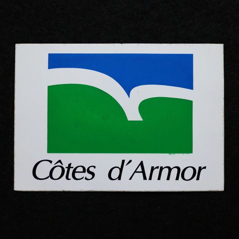 Cote d'Armor ヴィンテージフレンチステッカー