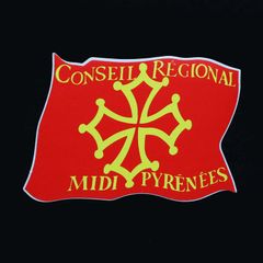 CONSEIL REGIONAL MIDI PYRENEES ヴィンテージステッカー