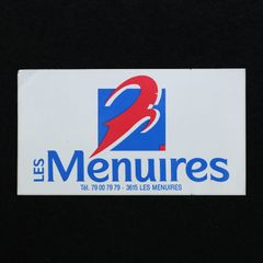 LES Menuires ヴィンテージステッカー