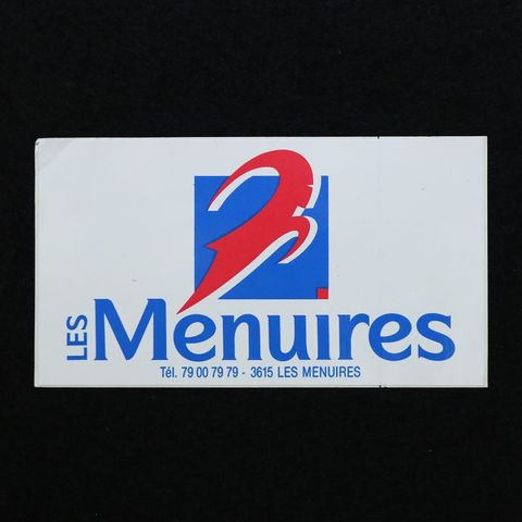 LES Menuires ヴィンテージステッカー