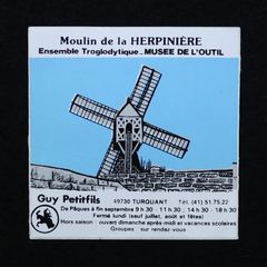 Moulin de  la HERPINIERE ヴィンテージステッカー