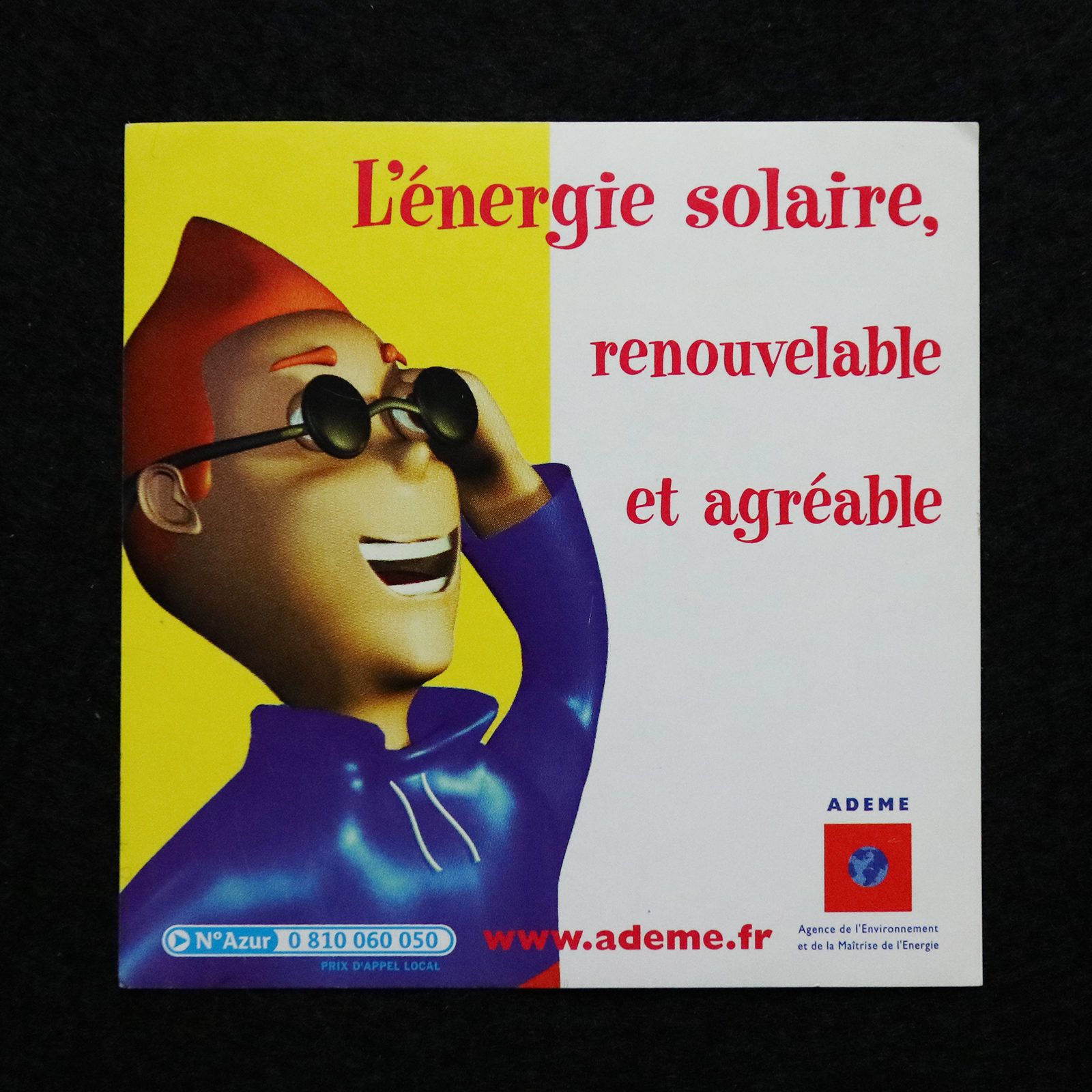 ADEME フランス環境庁 ヴィンテージフレンチステッカー