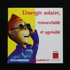 ADEME フランス環境庁 ヴィンテージフレンチステッカー