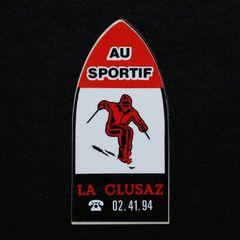 LA CLUSAZ ヴィンテージフレンチステッカー