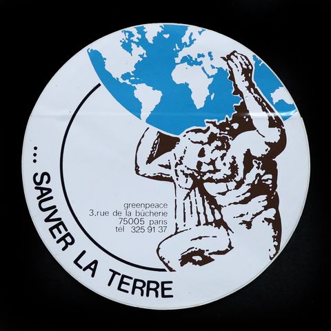 SAUVER LA TERRE ヴィンテージステッカー
